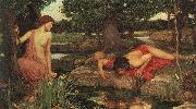 Echo and Narcissus., John William Waterhouse